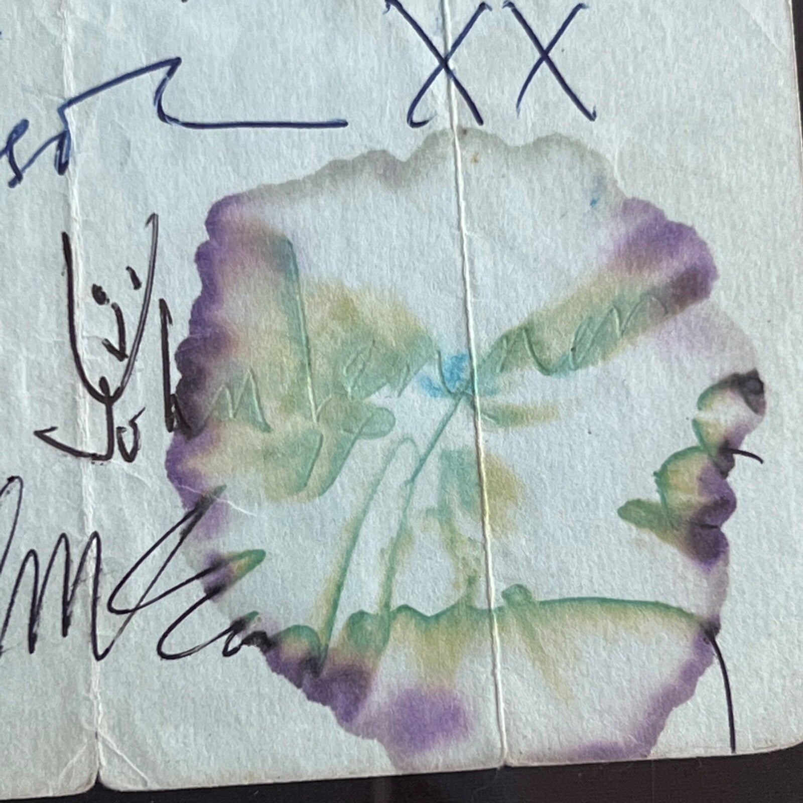 THE BEATLES * PSA * Full Set Autograph Page Signed * John Lennon Paul McCartney