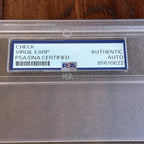 VIRGIL EARP * PSA * OK CORRAL Marshal AUTOGRAPH Loan Document SIGNED WYATT Bro