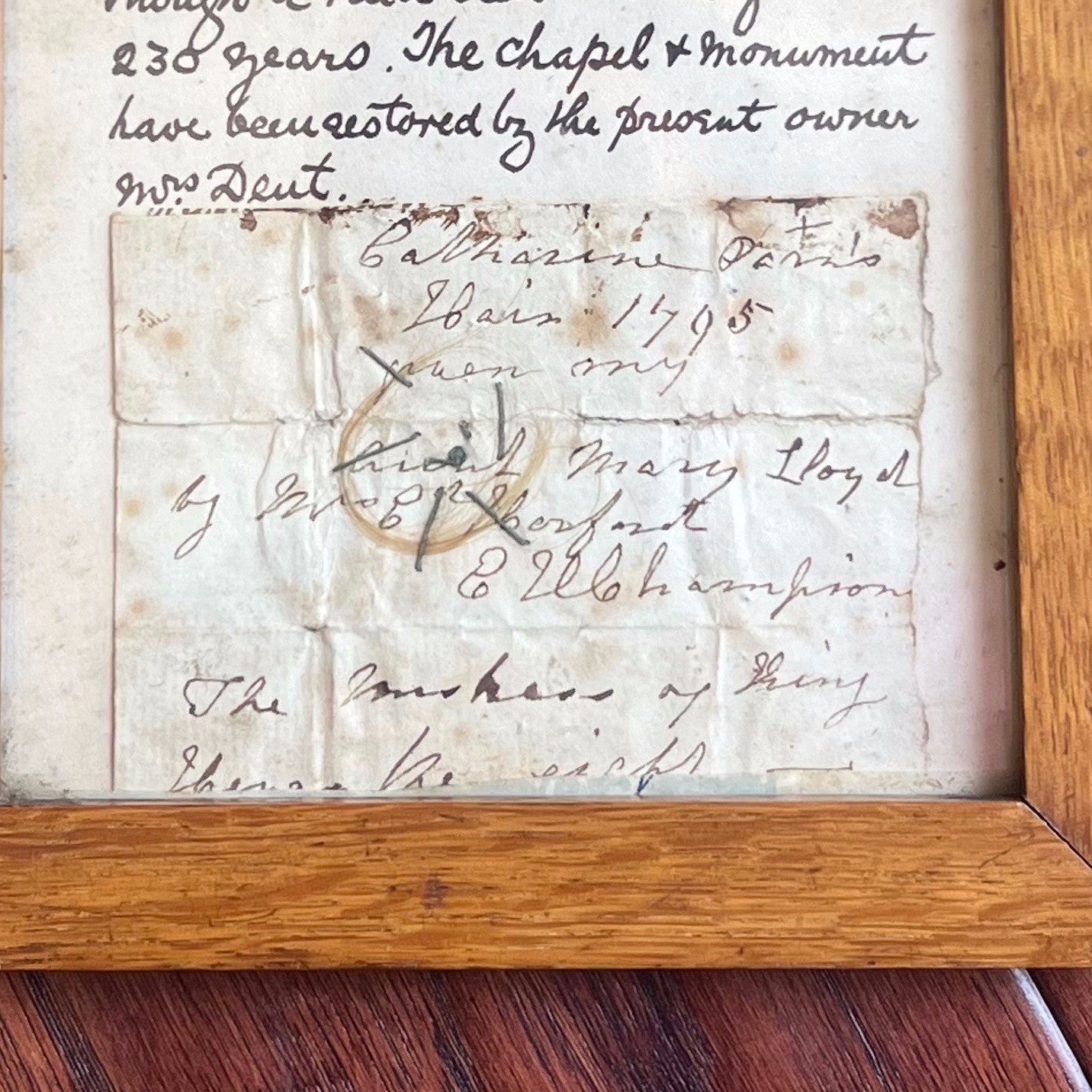 Queen CATHERINE PARR * HENRY VIII Last Wife Scarce LOCK OF HAIR Autograph Note