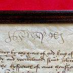 HENRY VIII * PSA/DNA * 1514 Royal Finance Autograph Document Signed * King of UK