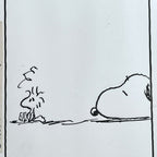 CHARLES SCHULZ * PSA * Original Snoopy Artwork Strip Signed * Autograph Drawing