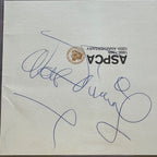 WALT DISNEY * Beckett BAS * Huge 5.5” ASPCA Autograph Cut Signed * UNINSCRIBED