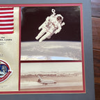 STS 41-B * JSA * Bruce McCandless Certified Flown Flag & Patch Autograph Signed