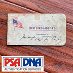 WILLIAM McKINLEY * PSA * Autograph OUR PRESIDENTS Oath of Office booklet SIGNED