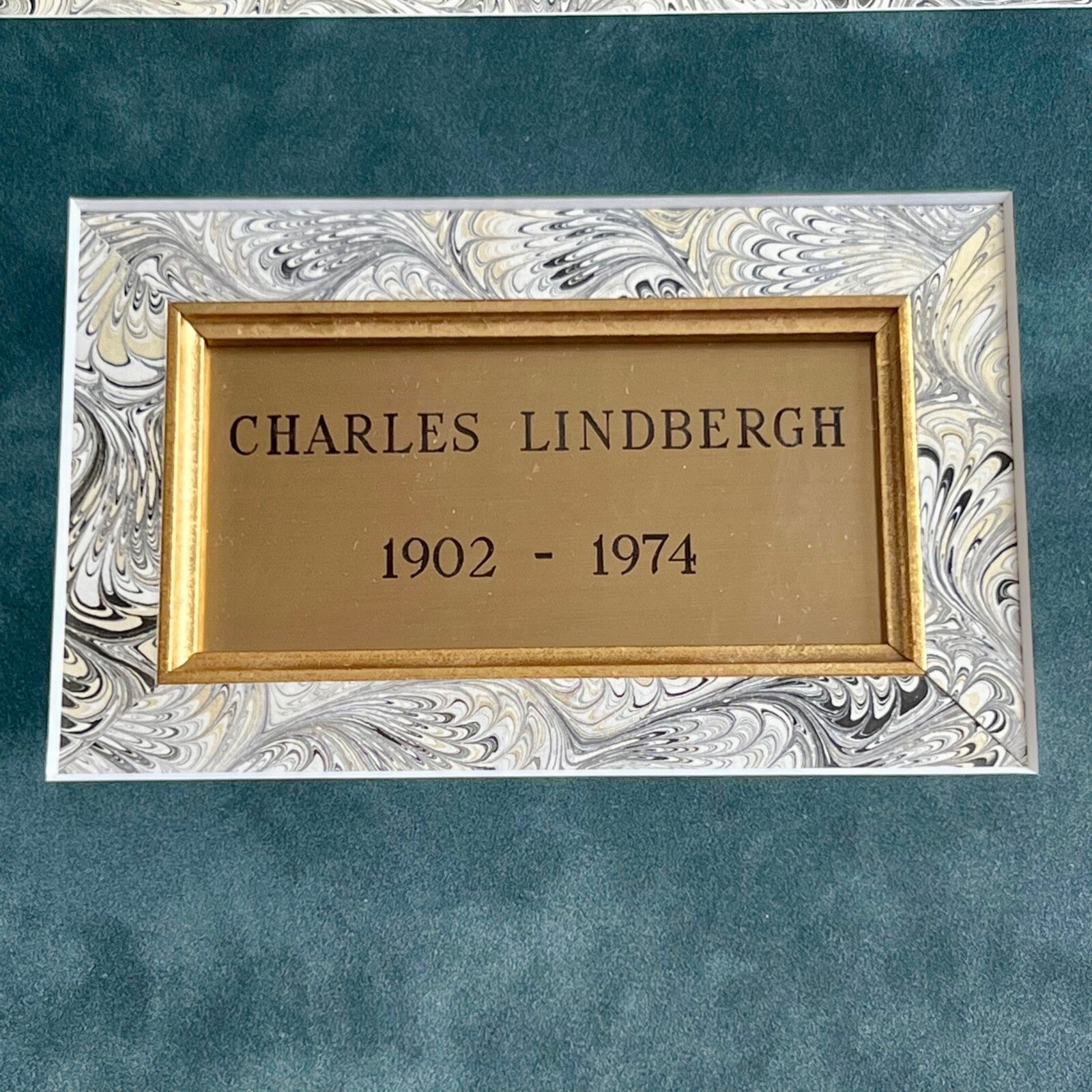 CHARLES LINDBERGH * JSA * Autograph SPIRIT OF ST. LOUIS Photo XL Portrait Signed