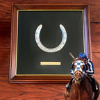 SECRETARIAT * Owned & Worn HORSESHOE Champion Thoroughbred * CLAIBORNE FARM COA