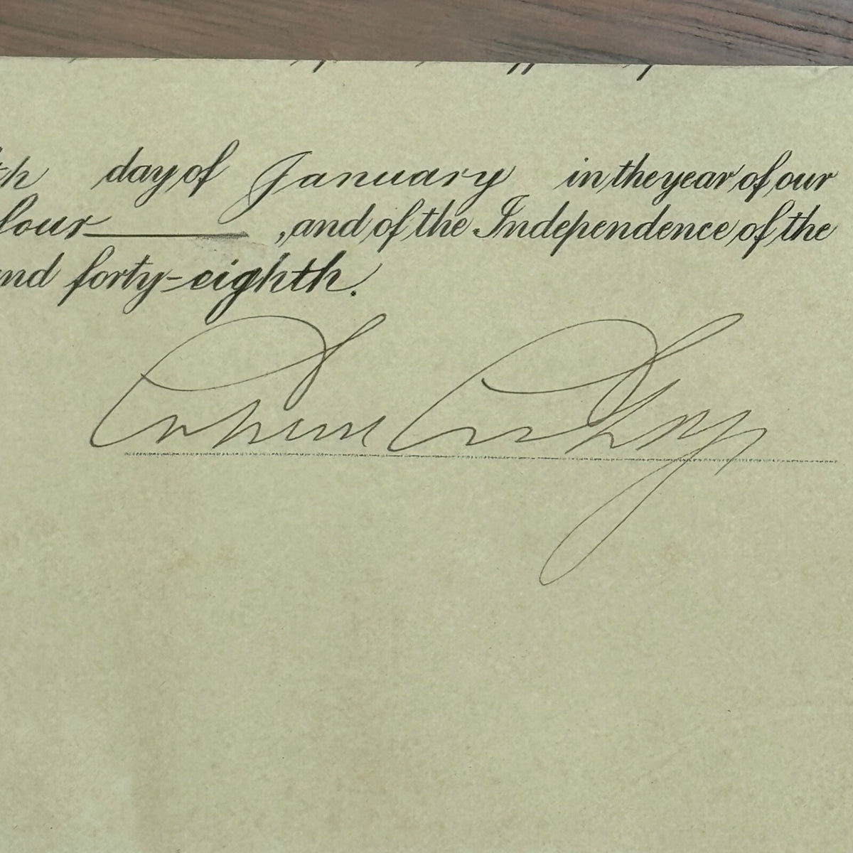 CALVIN COOLIDGE * PSA/DNA * Cut Signature AS PRESIDENT Autograph Signed