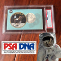 APOLLO 11 * PSA * NASA Blue VIP LAUNCH PASS 1969 Moon Landing Ticket Kennedy KSC