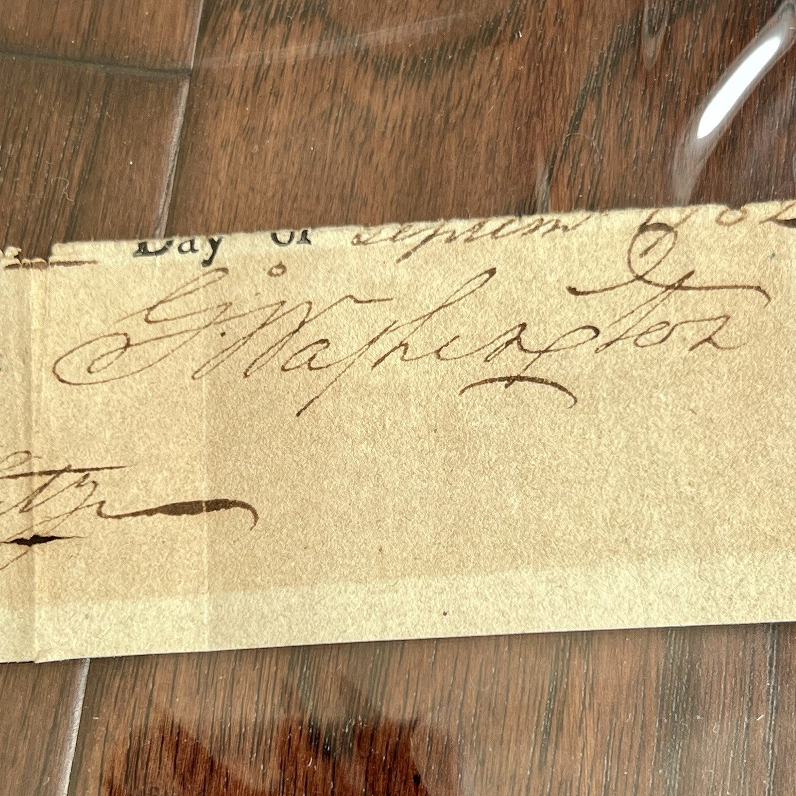 GEORGE WASHINGTON * PSA * Autograph INVALID DISCHARGE Rare Format Signed