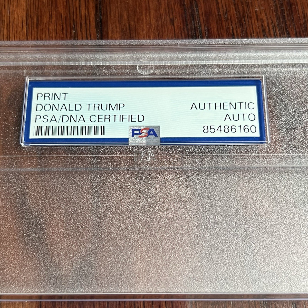 DONALD TRUMP * PSA * Autograph Souvenir MAGA DECLARATION OF INDEPENDENCE Signed