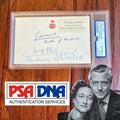 Edward VIII * PSA * Duke & Duchess of Windsor Autograph BUCKINGHAM PALACE Signed