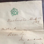 JAMES A. GARFIELD * PSA * Handwritten AUTOGRAPH Letter SIGNED