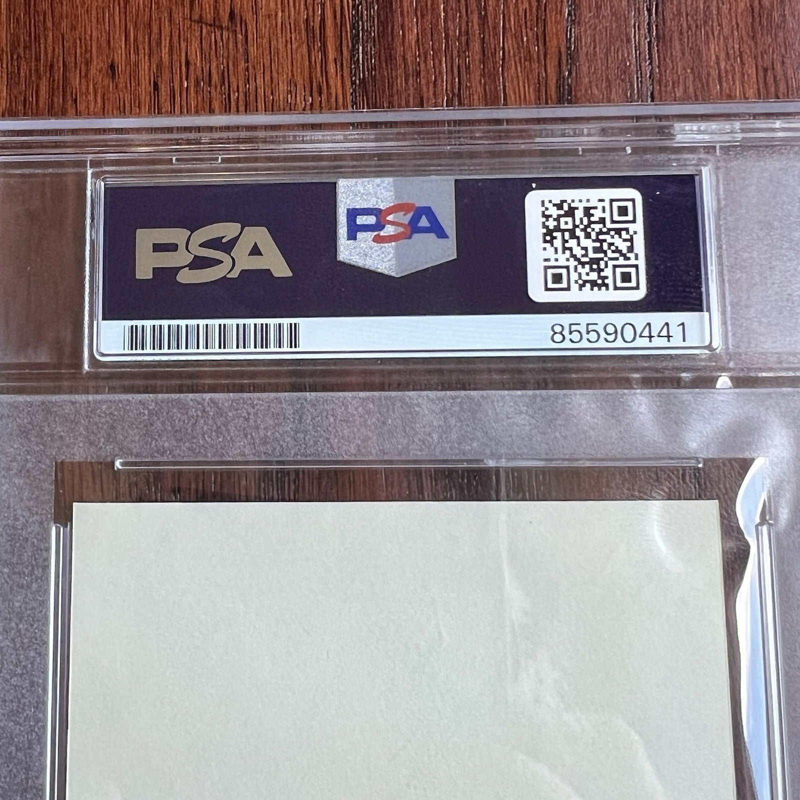 WARREN BUFFETT * PSA  Autograph Berkshire Hathaway BUSINESS CARD Souvenir SIGNED