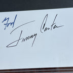 JIMMY CARTER & GERALD FORD * PSA * Autograph PRESIDENTS Photo SIGNED