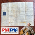 Mad KING GEORGE III * PSA/DNA * Royal APPOINTMENT Signed * 1809