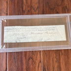 THEODORE ROOSEVELT & WILLIAM H. TAFT * PSA * Autograph Duo Cut Signed President
