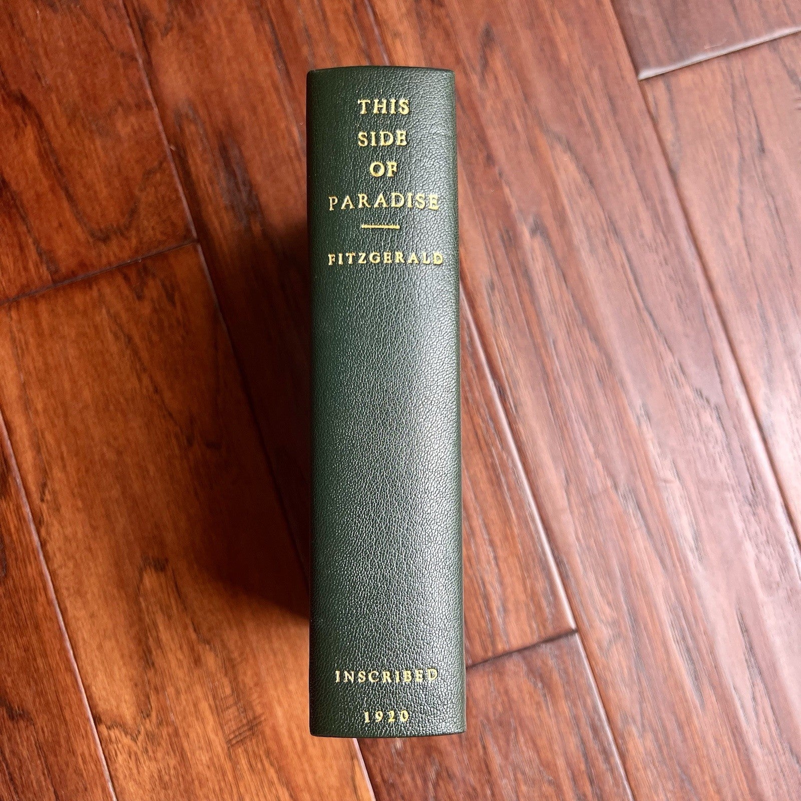 F. SCOTT FITZGERALD * PSA * 1st Ed Autograph THIS SIDE OF PARADISE Book Signed