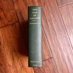 F. SCOTT FITZGERALD * PSA * 1st Ed Autograph THIS SIDE OF PARADISE Book Signed