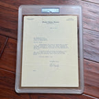 JOHN F. KENNEDY * PSA * Senate AUTOGRAPH Veterans Assistance Letter SIGNED JFK