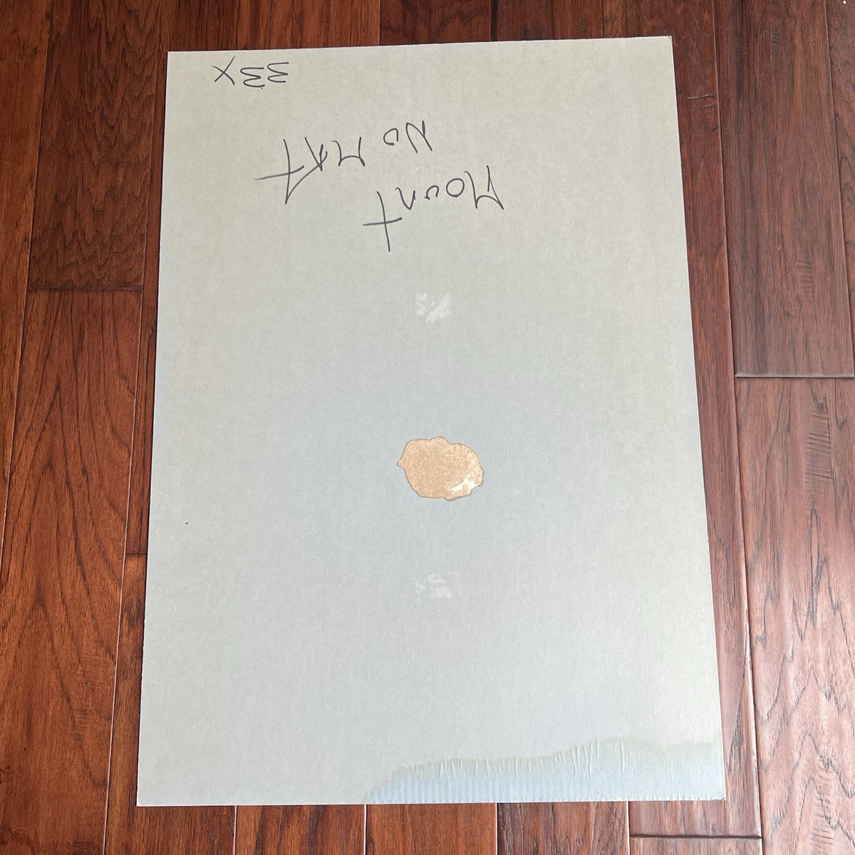 MICK JAGGER * PSA * Autograph XXL 1970s Concert Poster Signed * Rolling Stones
