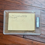 CALVIN COOLIDGE * PSA/DNA * Cut Signature AS PRESIDENT Autograph Signed