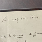 LOUIS PASTEUR * PSA/DNA * Autograph Letter Testing His Vaccine for Pigs Signed