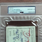 STEVE McQUEEN * PSA * GEM MINT 10 * Scarce AUTOGRAPH Personal Check SIGNED