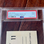 APOLLO 11 * PSA * NASA PRESS PASS Badge 1969 Moon Landing * POP 1