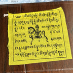 MOUNT EVEREST * CAG * GENUINE PRAYER FLAG ARTIFACT CARRIED TO SUMMIT 29029 FT
