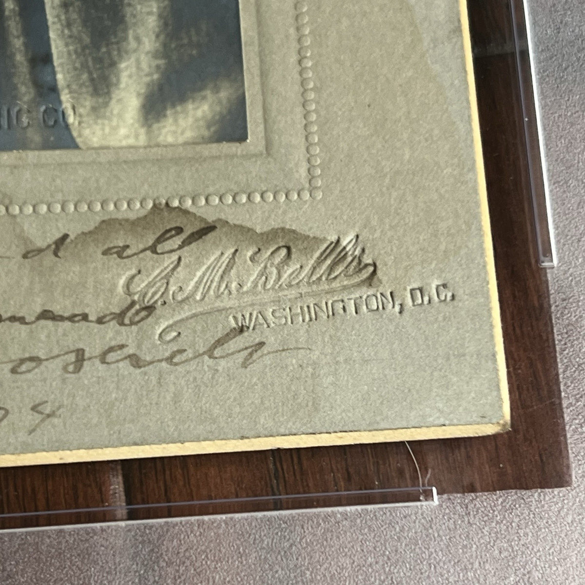 THEODORE ROOSEVELT * PSA * Photo Signed As President To ROUGH RIDER Autograph