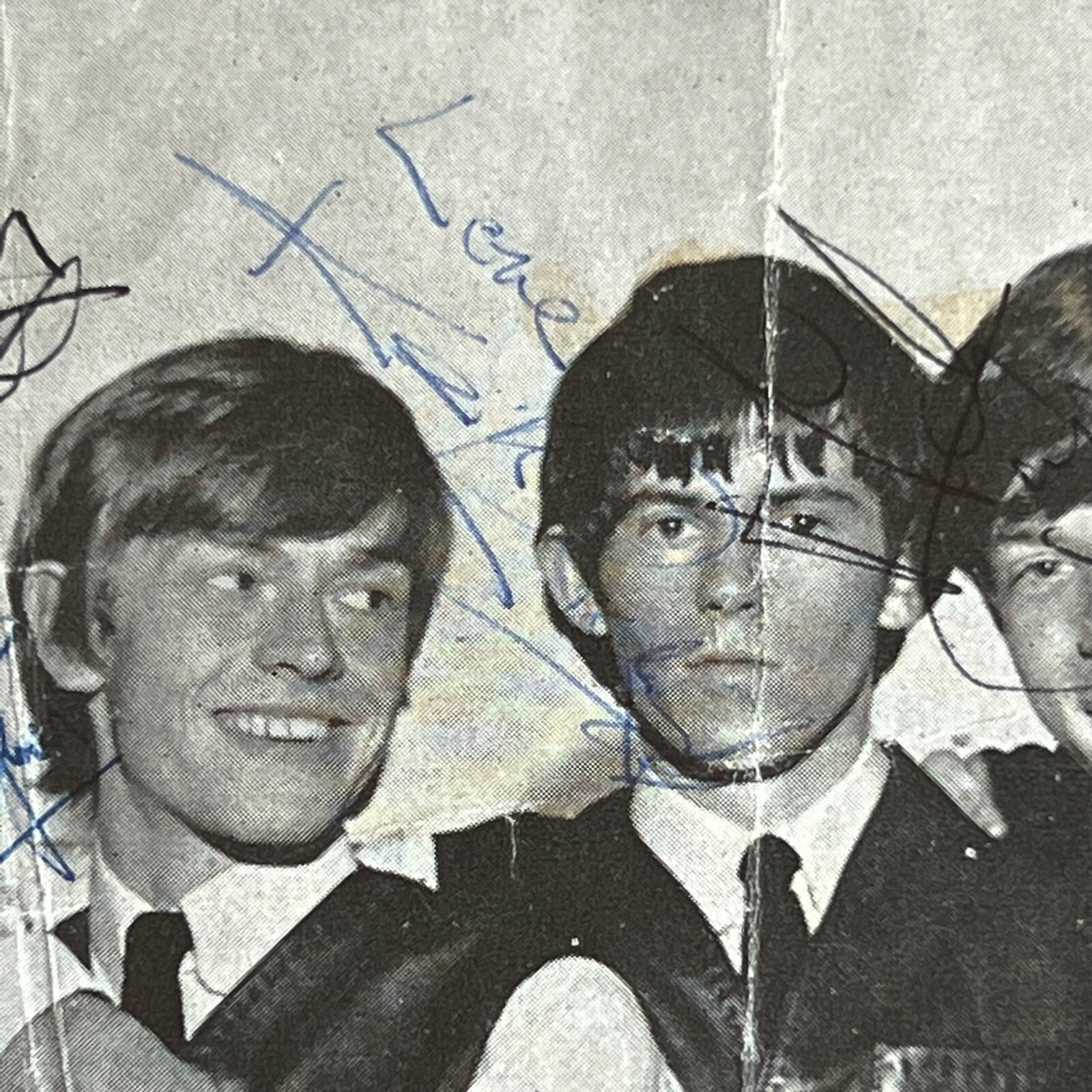 ROLLING STONES * PSA * AUTOGRAPH Full Set Mick Jagger Brian Jones PHOTO Signed