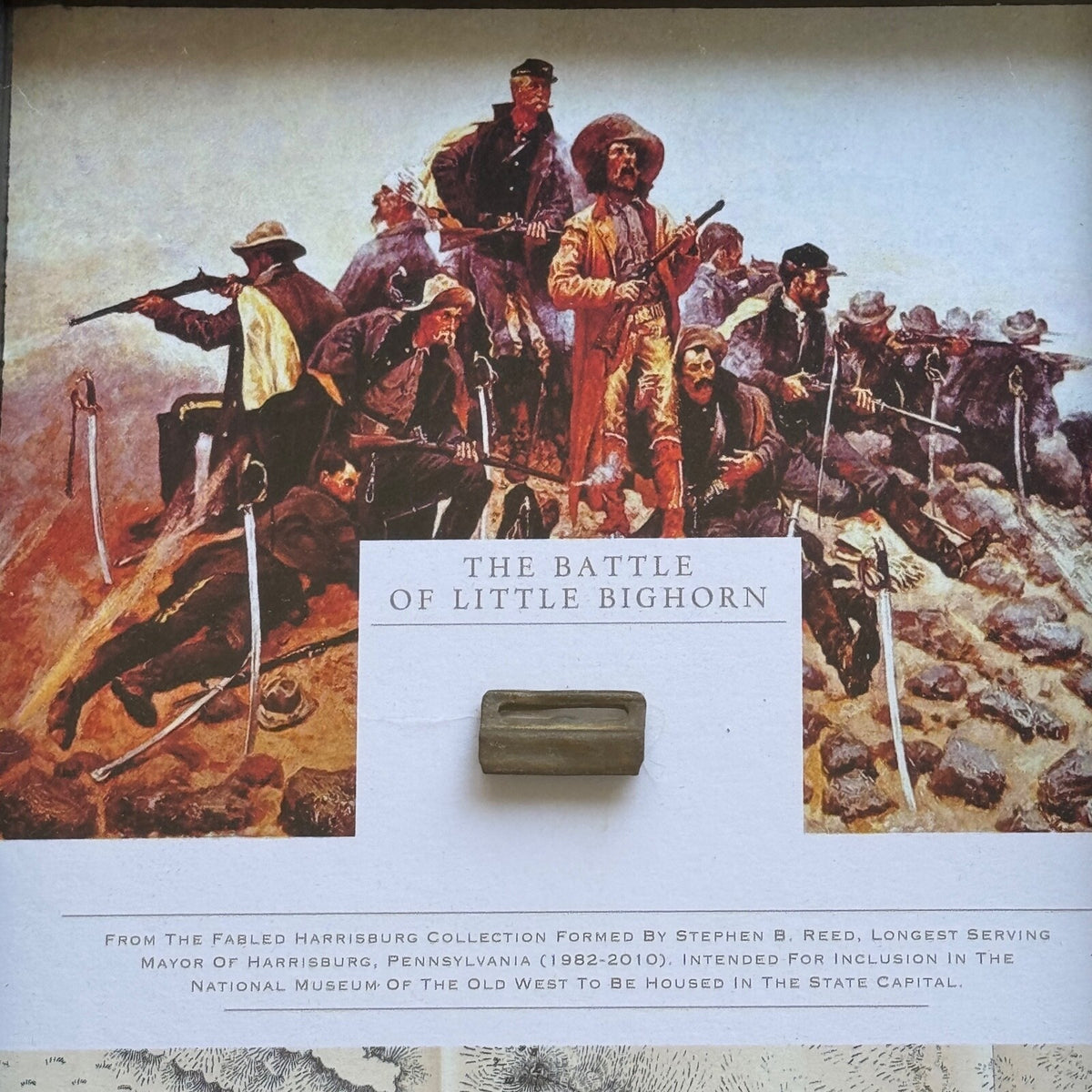 CUSTER'S LAST STAND * Original BATTLEFIELD DUG Artifact * LITTLE BIGHORN * COA
