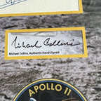 APOLLO 11 * PSA * Crew Signed Card Autographs * Neil Armstrong Aldrin Collins