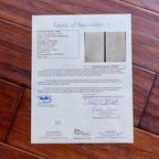 THOMAS EDISON * JSA * AUTOGRAPH Secret SUBMARINE EXPERIMENT Note SIGNED * WWI