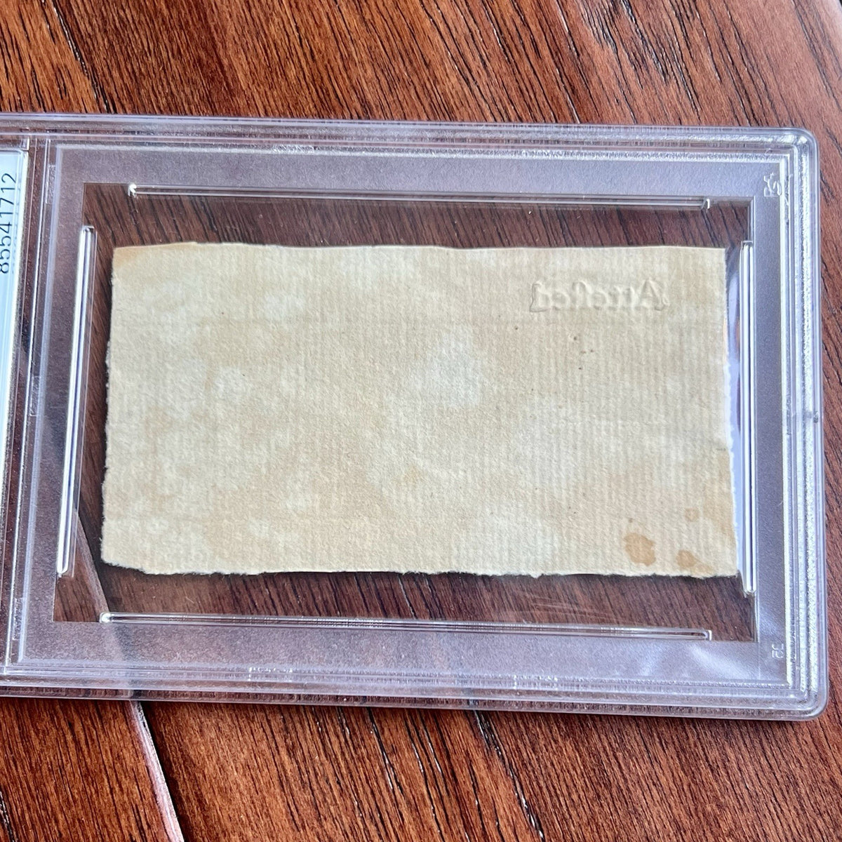 WILLIAM PATERSON * PSA * Autograph Cut Signature Signed * Constitution Signer