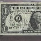 RICHARD NIXON * PSA * Autograph $1 Bill CURRENCY Signed * One Dollar Signature