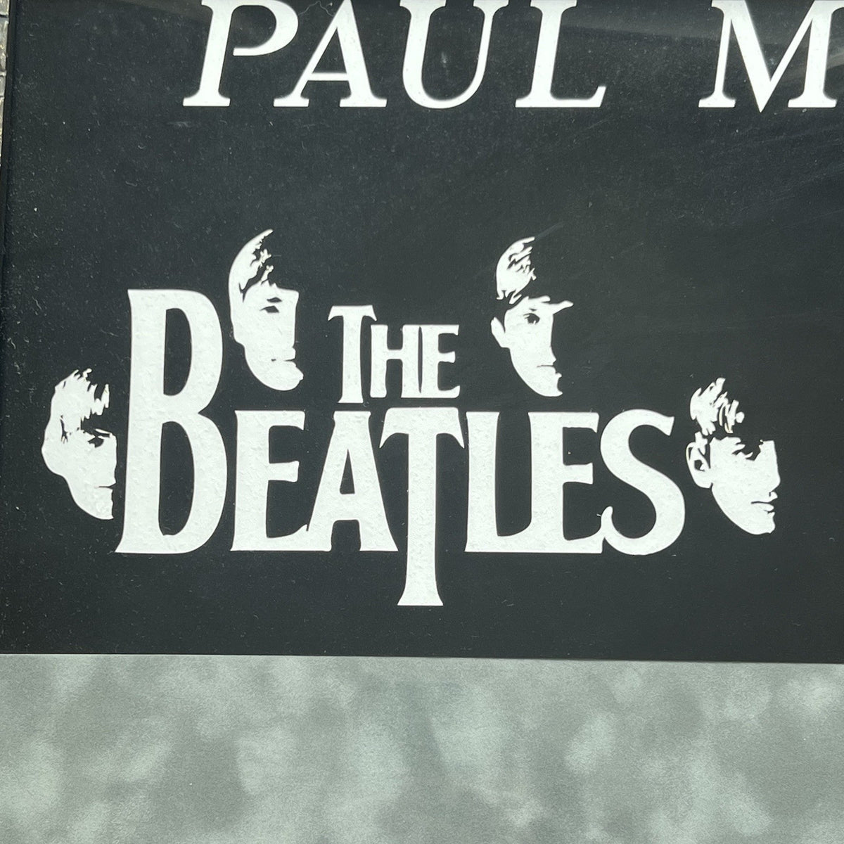 PAUL MCCARTNEY * PSA * ABBEY ROAD Beatles Album * Autograph LP SIGNED Display