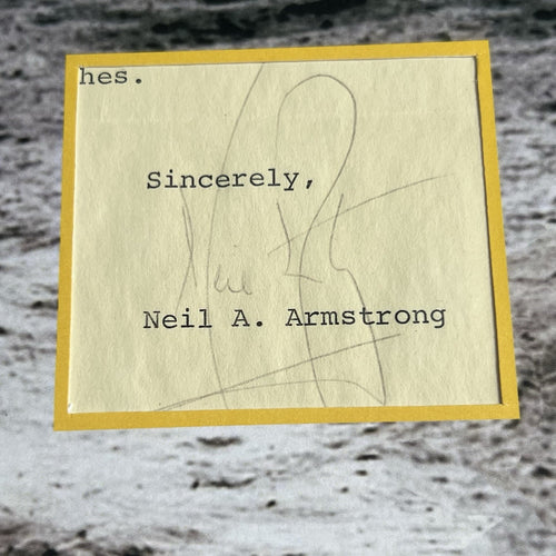 APOLLO 11 * PSA * Crew Signed Card Autographs * Neil Armstrong Aldrin Collins