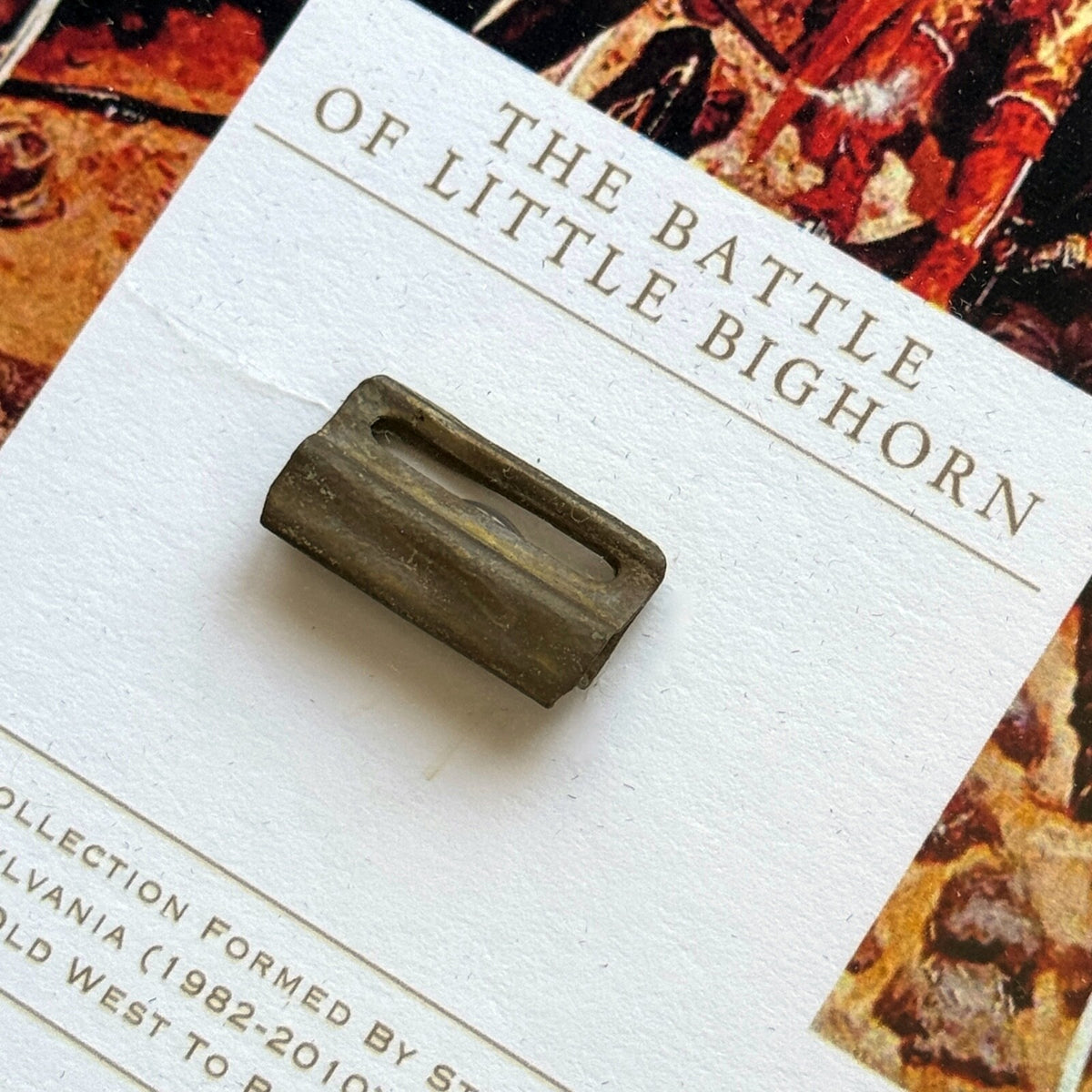 CUSTER'S LAST STAND * Original BATTLEFIELD DUG Artifact * LITTLE BIGHORN * COA