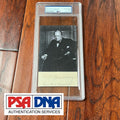 WINSTON S. CHURCHILL * PSA * Autograph Cut Signature CUSTOM CARD Signed