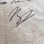NAPOLEON BONAPARTE * PSA * Autograph Letter Signed During Hundred Days * 1815