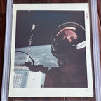SPACE SELFIE * PSA TYPE 1 PHOTOGRAPH * Gemini 12 Red Number S6662926 I ALDRIN