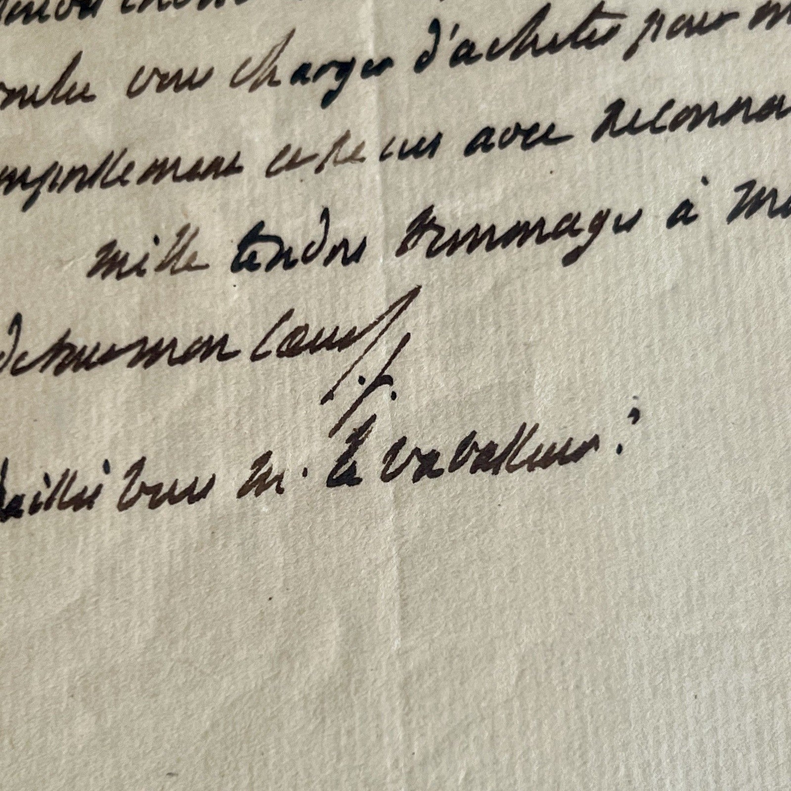 MARQUIS DE LAFAYETTE * PSA * Handwritten Autograph Note re: PRISON REFORM