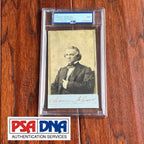 ANDREW JOHNSON * PSA * Autograph Cut FULL Signature CDV Photo SIGNED