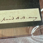 AARON BURR * PSA * Handwritten Autograph Letter Signed Dueled Alexander Hamilton
