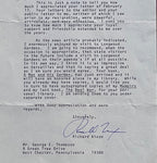 RICHARD NIXON * PSA/DNA Autograph Letter on RESIGNATION & MEMOIRS Signed * 1981