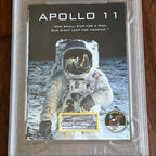 MICHAEL COLLINS * PSA * Signed CUSTOM CARD Unused NGC Label AUTOGRAPH Apollo 11