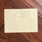 MAHATMA GANDHI * JSA * Double Signed AUTOGRAPH Photo * New Delhi
