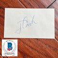 JIMMY CARTER * Beckett Signature Review * Autograph Signed 3x5 Cut Index BAS