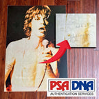 MICK JAGGER * PSA * Autograph XXL 1970s Concert Poster Signed * Rolling Stones